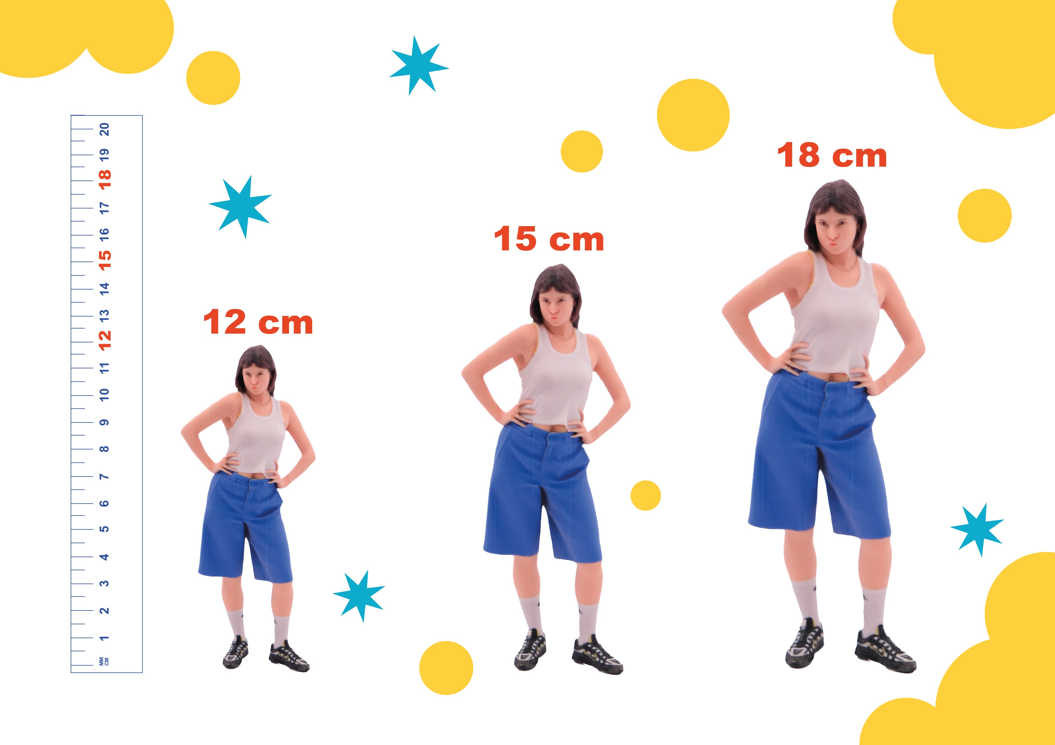SHRINK & PRINT 3D MINI FIGURE SIZES 